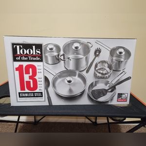 New CookWare 13 Piece Stainless Steel Set